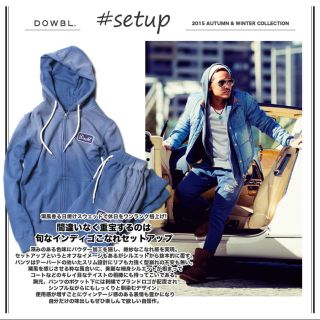 dowbl スウェット　セットアップ