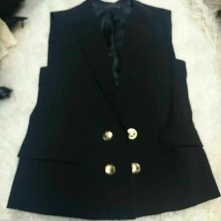 ZARA - 新品ZARA ダブルボタンベストの通販 by RL shop|ザラなら