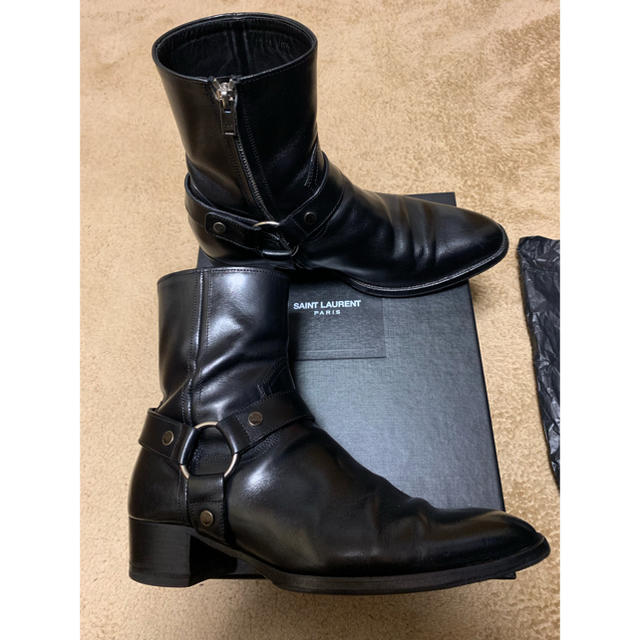 Saint Laurent(サンローラン)のsaint laurent サンローラン リングブーツ 26㎝ 40.5 メンズの靴/シューズ(ブーツ)の商品写真