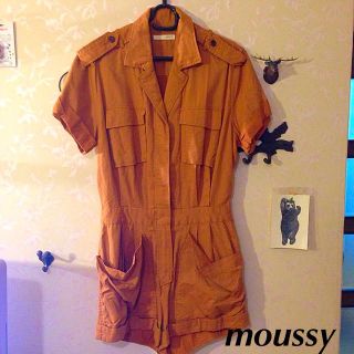 マウジー(moussy)の【新品】moussyツナギ(オールインワン)