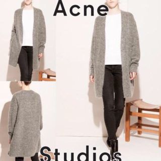 アクネ(ACNE)のACNE モヘアカーディガン(カーディガン)