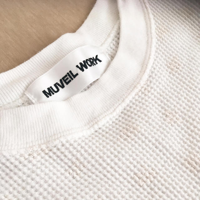 MUVEIL WORK(ミュベールワーク)のMUVEIL WORK🌱ワッフルトップス レディースのトップス(Tシャツ(長袖/七分))の商品写真