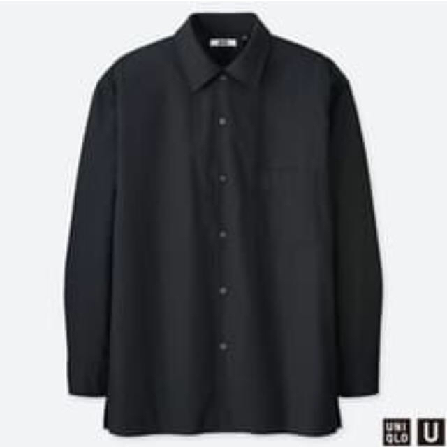 Uniqlo ユニクロ ワイシャツ 黒 メンズの通販 By A ユニクロならラクマ