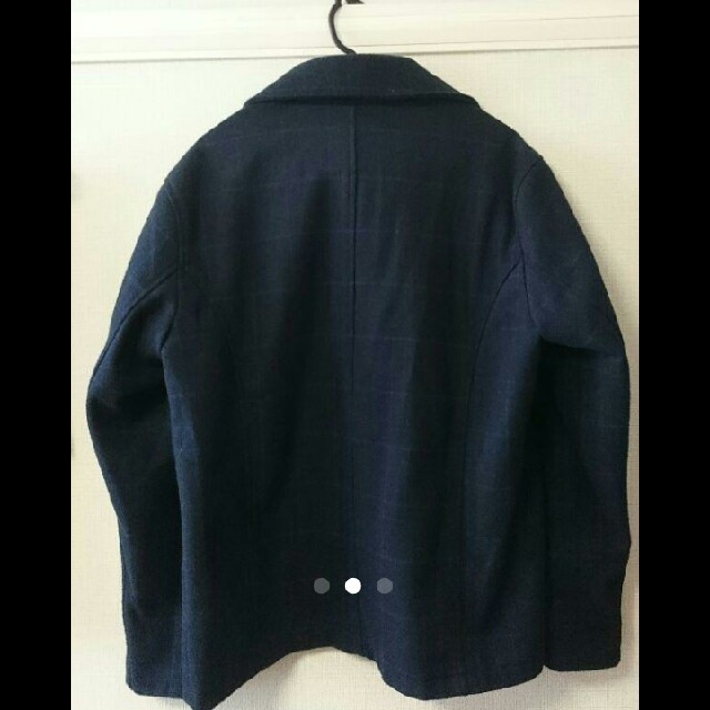 HARE(ハレ)のピーコート 青チェック メンズのジャケット/アウター(ピーコート)の商品写真