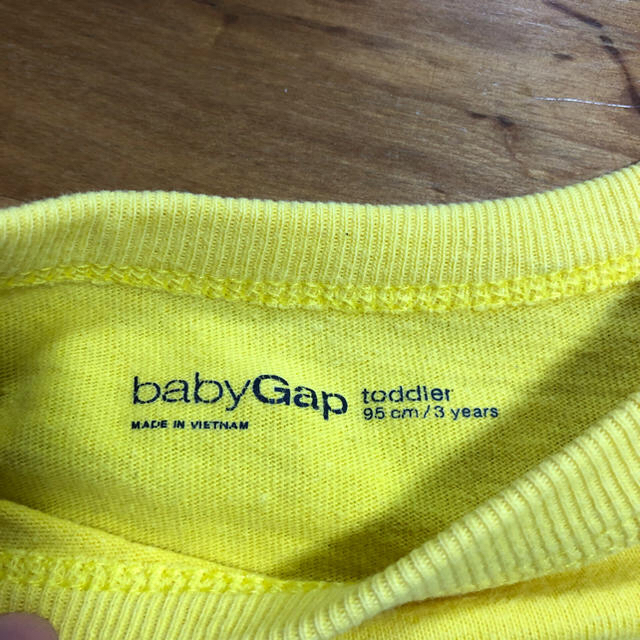 babyGAP(ベビーギャップ)の重ね着風ロングTシャツ キッズ/ベビー/マタニティのキッズ服男の子用(90cm~)(Tシャツ/カットソー)の商品写真