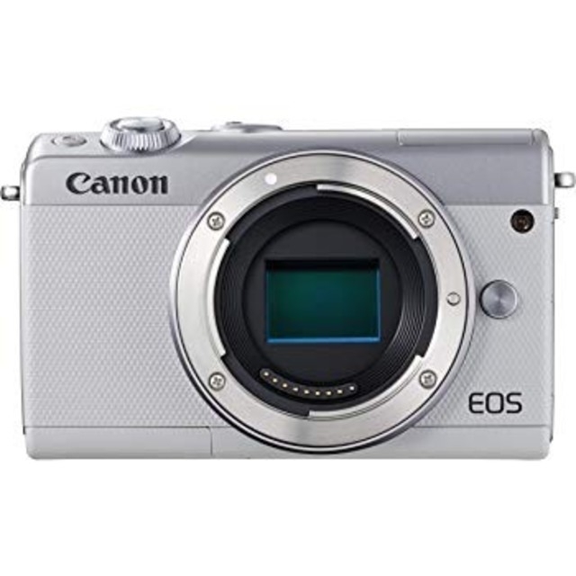 新品 Canon ミラーレス一眼　EOS M100 ボディ 白