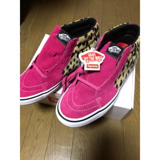 シュプリーム(Supreme)のユウ様 Supreme VANS leopard レオパード(スニーカー)