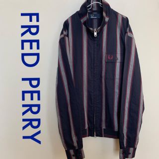 フレッドペリー(FRED PERRY)のfred perry フレッドペリー  ジャケット ストライプ サイズS(ブルゾン)