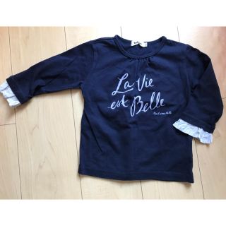 ベベノイユ(BEBE Noeil)のNoeil aime BeBe   7分袖カットソー  110㎝(Tシャツ/カットソー)