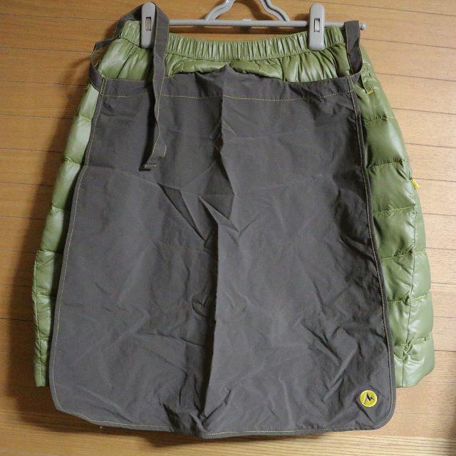 MARMOT(マーモット)のマーモット Marmot トランス ダウン スカート 山スカート　L レディースのスカート(ひざ丈スカート)の商品写真