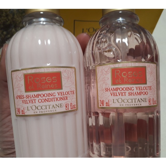 L Occitane ロクシタン ローズベルベットシャンプー240ml コンディショナー240mlの通販 By Cacao S Shop ロクシタン ならラクマ