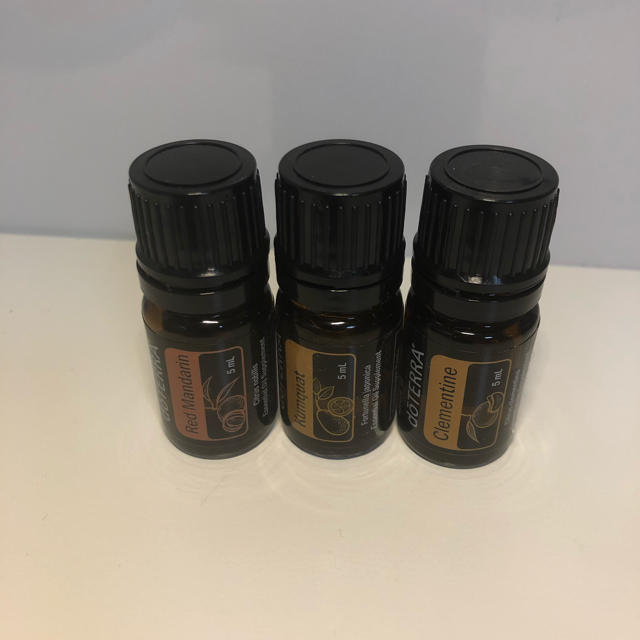 ドテラ柑橘系3本セット コスメ/美容のリラクゼーション(エッセンシャルオイル（精油）)の商品写真