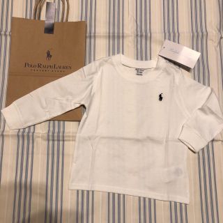 ラルフローレン(Ralph Lauren)の新品 ラルフローレン  ロングTシャツ ベビー  キッズ 85(シャツ/カットソー)