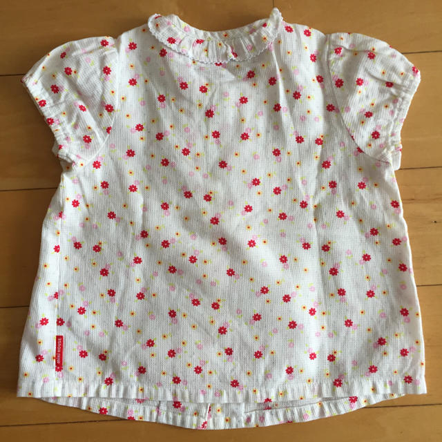 mikihouse(ミキハウス)のミキハウス ブラウス 90cm キッズ/ベビー/マタニティのキッズ服女の子用(90cm~)(ブラウス)の商品写真