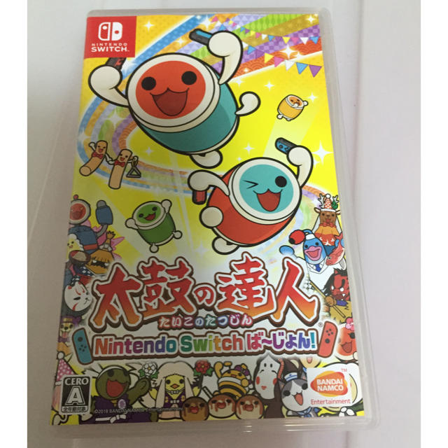 Nintendo Switch(ニンテンドースイッチ)のSwitch ソフト 太鼓の達人 中古 エンタメ/ホビーのゲームソフト/ゲーム機本体(家庭用ゲームソフト)の商品写真