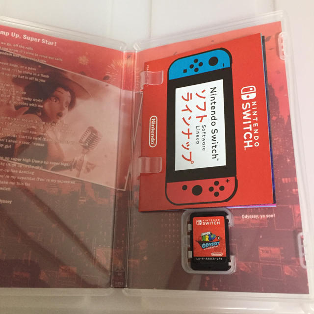 Nintendo Switch(ニンテンドースイッチ)のSwitch ソフト スーパーマリオオデッセイ 中古 エンタメ/ホビーのゲームソフト/ゲーム機本体(家庭用ゲームソフト)の商品写真