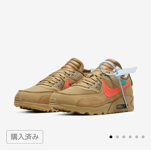 30cm★AIR MAX 90 THE TEN★OFF WHITEメンズ