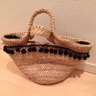 ロペピクニック(Rope' Picnic)のロペピクニック ミニかごバッグ 美品(ハンドバッグ)