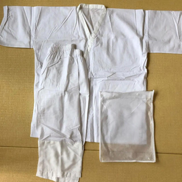 男性 和装 肌着 L 綿 着物 結婚式 白 メンズの水着/浴衣(和装小物)の商品写真
