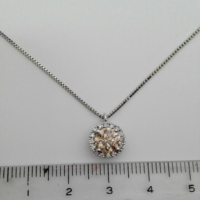 PT ダイヤモンド ネックレス 1.005CT