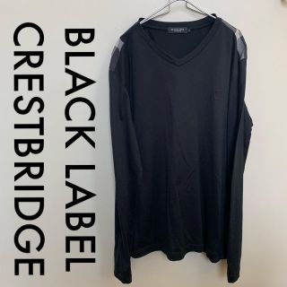 ブラックレーベルクレストブリッジ(BLACK LABEL CRESTBRIDGE)のBlack label crestbridge カットソー ロンT ブラック(Tシャツ/カットソー(七分/長袖))