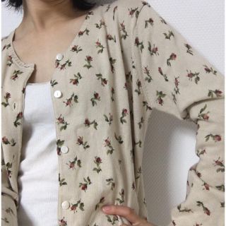 ロキエ(Lochie)のvintege flower tops(カットソー(長袖/七分))