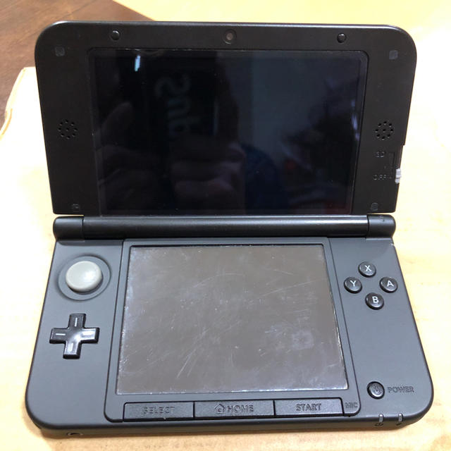 ニンテンドー3DS - 3DS LL シルバー 外カメラ難あり の通販 by