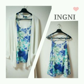 イング(INGNI)のINGNI♡フラワーキャミ(キャミソール)