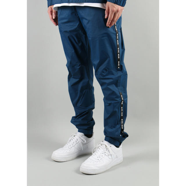XL M+RC NOIR track pants mrc マルシェ ノア 青