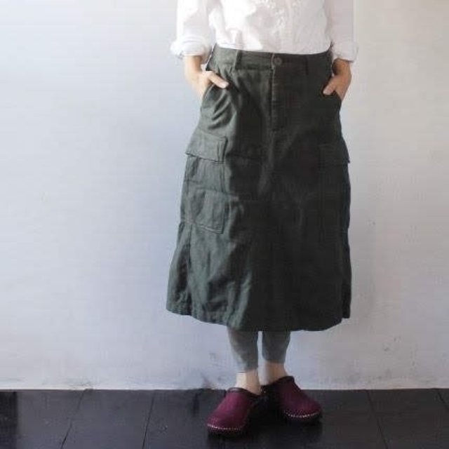 TIGRE BROCANTE(ティグルブロカンテ)のティグルブロカンテ✨TIGRE BROCANTE ポケット コクーン スカート レディースのスカート(ロングスカート)の商品写真