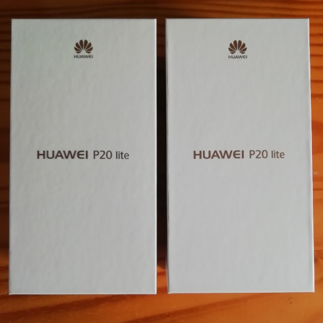 値下げ！新品未開封　HUAWEI P20lite 2台セット スマホ/家電/カメラのスマートフォン/携帯電話(スマートフォン本体)の商品写真