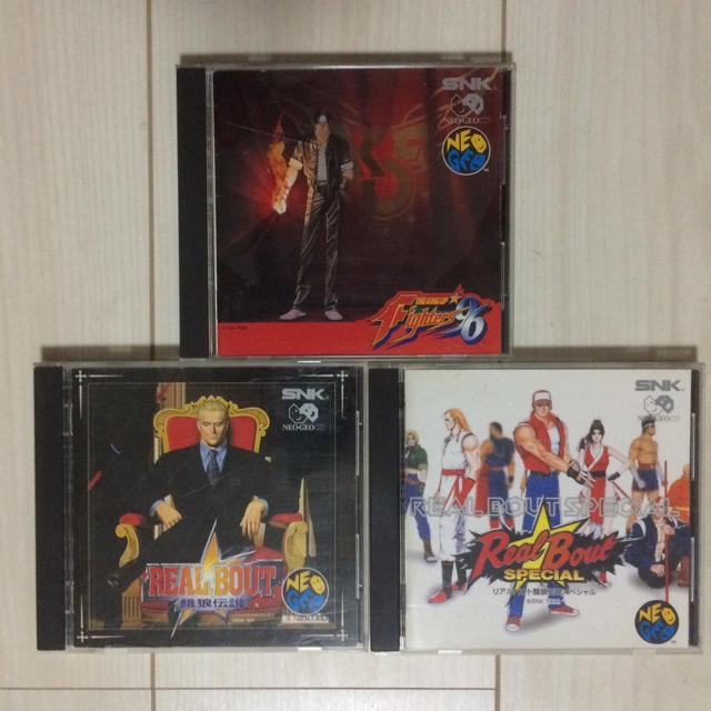 NEOGEO(ネオジオ)のネオジオCD ソフト3本 エンタメ/ホビーのゲームソフト/ゲーム機本体(家庭用ゲームソフト)の商品写真