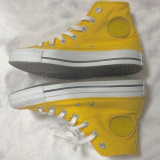 コンバース(CONVERSE)のコンバース ハイカット イエロー(スニーカー)