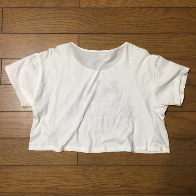 ANAP(アナップ)のANAP ショート丈トップス 日本製 レディースのトップス(Tシャツ(半袖/袖なし))の商品写真