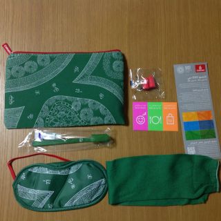 エミレーツ、アメニティ、グリーン(旅行用品)