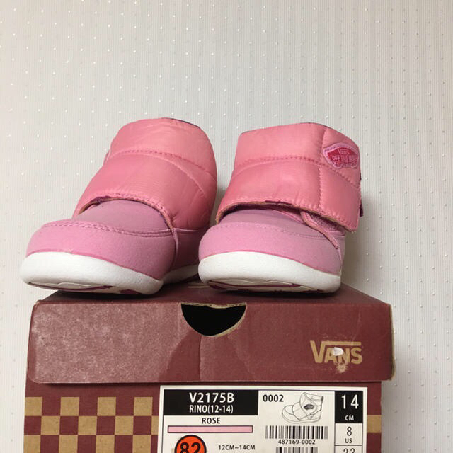 VANS(ヴァンズ)のVANS ハイカット キッズ/ベビー/マタニティのベビー靴/シューズ(~14cm)(スニーカー)の商品写真