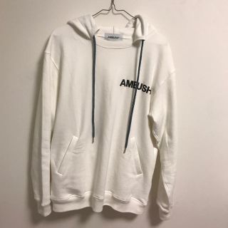 アンブッシュ(AMBUSH)のAMBUSH パーカー アンブッシュ ホワイト M 美品(パーカー)