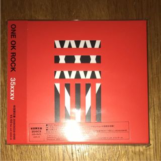 ワンオクロック(ONE OK ROCK)のワンオク 新品未開封❗️35xxxv初回生産限定盤2枚組アルバム(ポップス/ロック(邦楽))