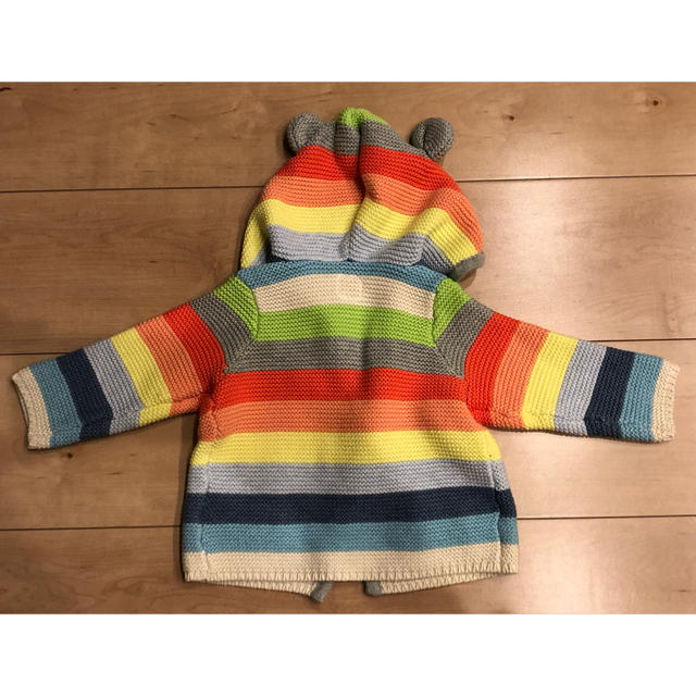 babyGAP(ベビーギャップ)のGAP くま耳アウター 60㎝ キッズ/ベビー/マタニティのベビー服(~85cm)(ジャケット/コート)の商品写真