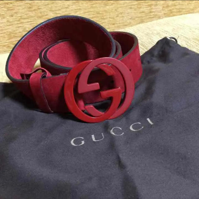Gucci(グッチ)のGUCCIベルト ボルドー メンズのファッション小物(ベルト)の商品写真