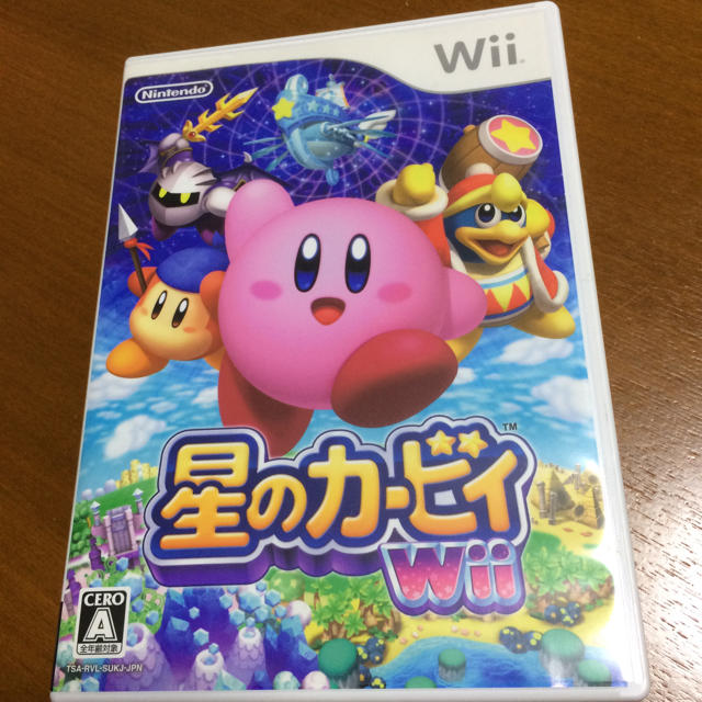 Wii(ウィー)の星のカービィ Wii エンタメ/ホビーのゲームソフト/ゲーム機本体(家庭用ゲームソフト)の商品写真