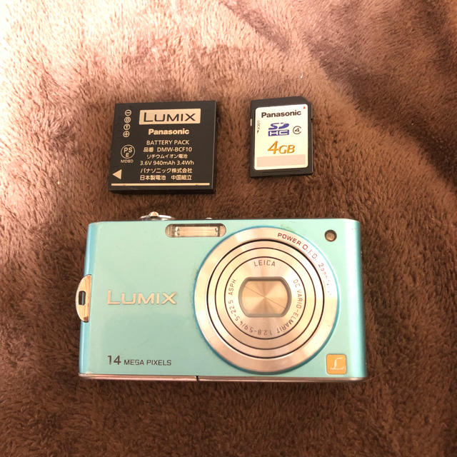 Panasonic(パナソニック)のPanasonic☆デジカメ☆LUMIX☆DMC-FX66 スマホ/家電/カメラのカメラ(コンパクトデジタルカメラ)の商品写真