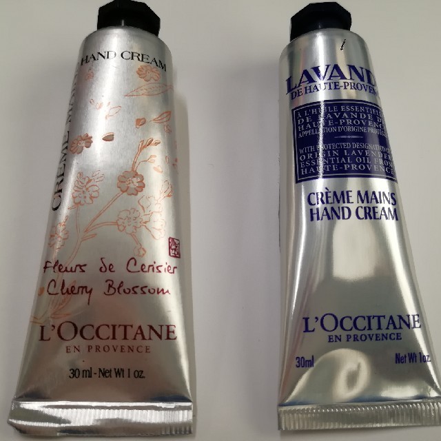L'OCCITANE(ロクシタン)の【未使用】ロクシタン ハンドクリーム 30ml 2本 コスメ/美容のボディケア(ハンドクリーム)の商品写真