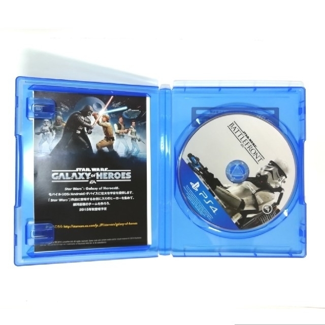 PlayStation4(プレイステーション4)のPS4  スターウォーズバトルフロント エンタメ/ホビーのゲームソフト/ゲーム機本体(家庭用ゲームソフト)の商品写真