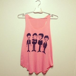 タイで購入 BEATLESタンクトップ(タンクトップ)
