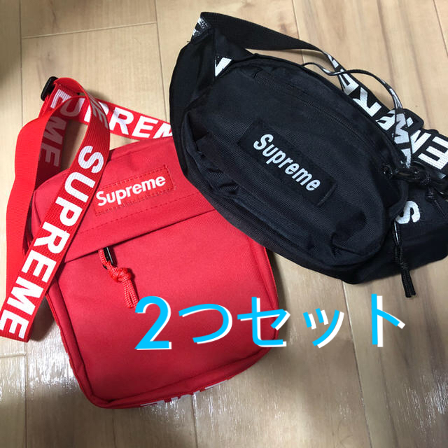 代引き人気 シュプリーム ショルダー ウエストバッグセット econet.bi