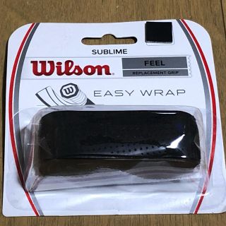 ウィルソン(wilson)の☆ちょっと値下☆ウィルソンテニスリプレイスメントグリップ 新品未使用品 送料無料(ラケット)