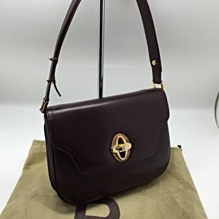 バリー(Bally)の美品！バリー ショルダーバッグ 濃茶(ショルダーバッグ)