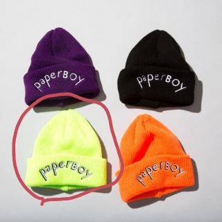 ビームス(BEAMS)のKCHC様専用 込み！！PAPERBOY × BEAMS ニットキャップ (ニット帽/ビーニー)