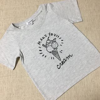 グローバルワーク(GLOBAL WORK)の(L/110-120㎝)■グローバルワーク■ライトグレー半袖Ｔシャツ(Tシャツ/カットソー)